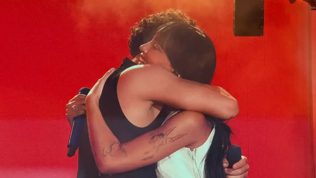 Aitana y David Bisbal / Redes